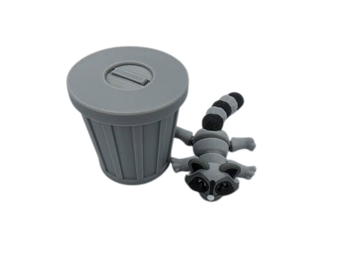 Articulated Racoon- small - for just $3! 