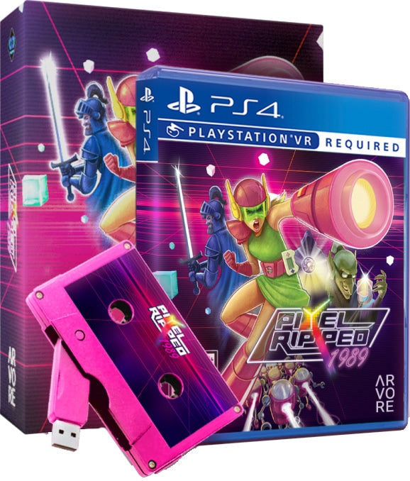 Pixel Ripped 1989 Pink Cassette Edition (Playstation 4) - for just $0! 