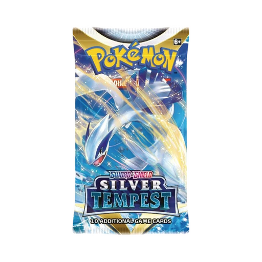 Pokemon Single Booster Pack - Sword & Shield - Silver Tempest - 10 Game Cards - Premium  - Just $5! Shop now at Retro Gaming of Denver