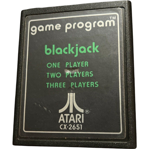 Blackjack [Text Label] - Atari 2600 - Premium Video Games - Just $12.99! Shop now at Retro Gaming of Denver