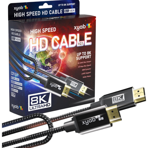 Universal HD 2.1 Ultra High-Speed Cable - 6FT - Premium Video Game Accessories - Just $12.99! Shop now at Retro Gaming of Denver
