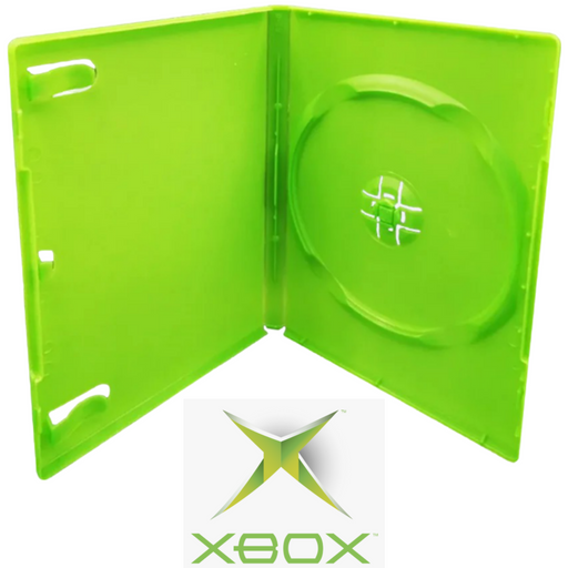 XBOX Green Video Game Replacement Shell Storage Case - Premium Video Game Storage Case - Just $2.99! Shop now at Retro Gaming of Denver