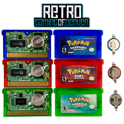 Game Cartridge Battery Replacement Service - Just $11! Shop now at Retro Gaming of Denver