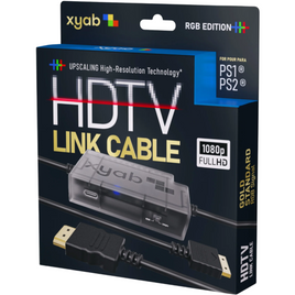 Front box view of RGB+ HD Link Cable For PSOne® / PS1® / PS2®