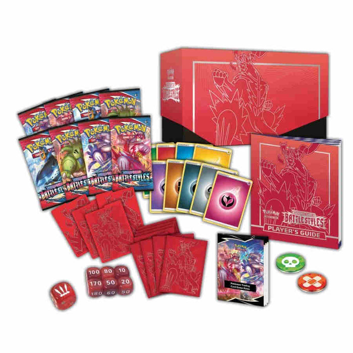 Pokemon: Sword & Shield - Battle Styles Elite Trainer Box Red - for just $39.99! 
