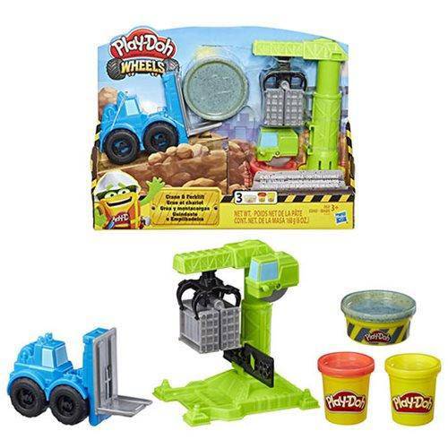 Play-Doh Wheels Crane and Forklift Construction Toys - Just $10.81! Shop now at Retro Gaming of Denver