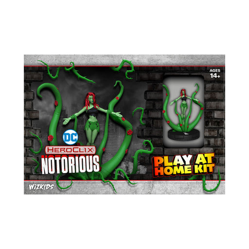 HeroClix: Poison Ivy - Notorious Play at Home Kit - for just $19.99! 