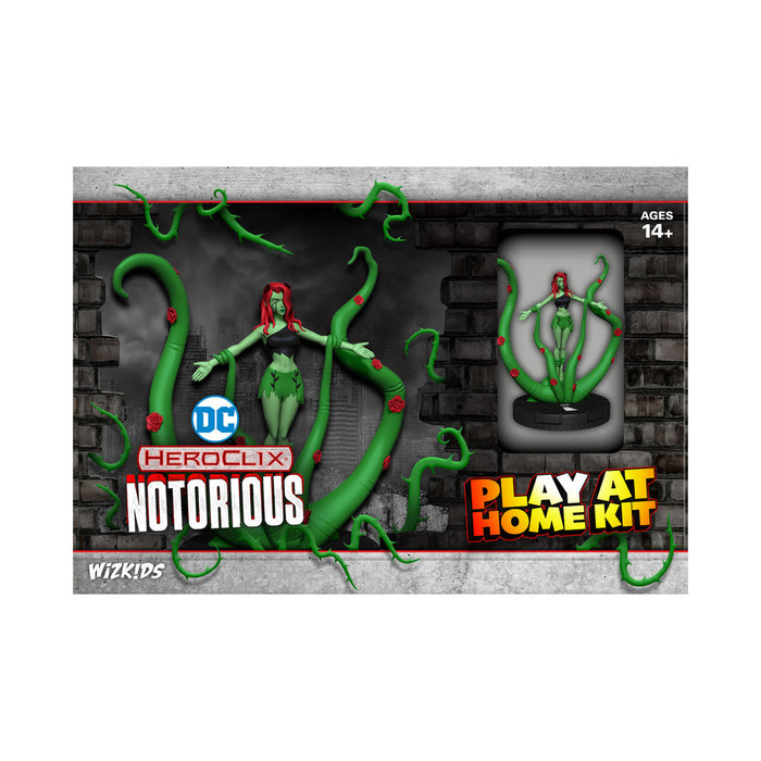 HeroClix: Poison Ivy - Notorious Play at Home Kit - for just $19.99! 