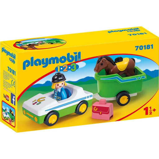 1.2.3. Car with Horse Trailer - Premium Imaginative Play - Just $24.95! Shop now at Retro Gaming of Denver