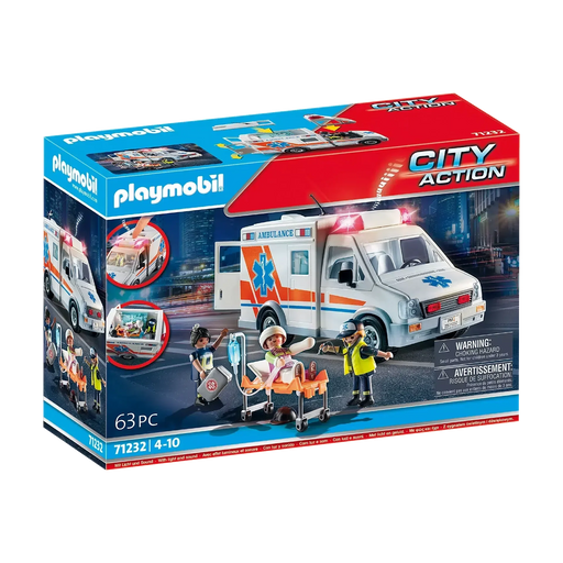 City Action - Ambulance - Premium Imaginative Play - Just $39.95! Shop now at Retro Gaming of Denver