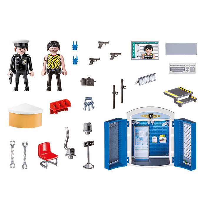 City Action - Police Station Play Box - Premium Imaginative Play - Just $19.99! Shop now at Retro Gaming of Denver