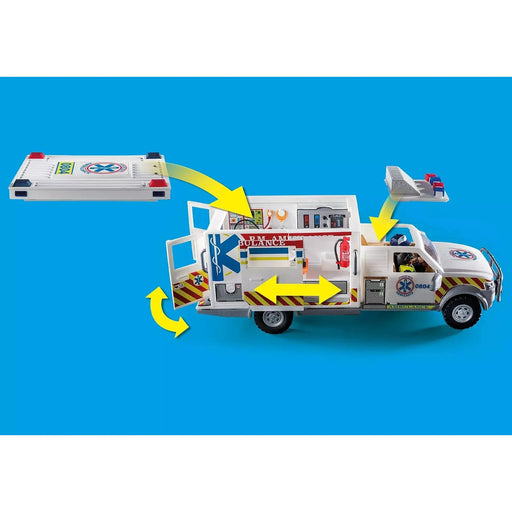 City Action - Rescue Vehicles: Ambulance with Lights and Sound - Premium Imaginative Play - Just $79.95! Shop now at Retro Gaming of Denver