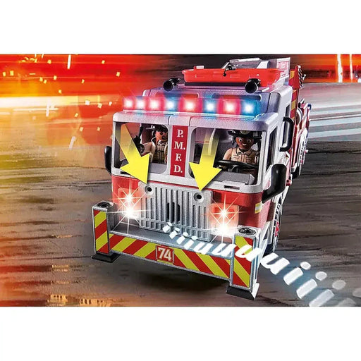 City Action - Rescue Vehicles: Fire Engine with Tower Ladder - Premium Imaginative Play - Just $109.95! Shop now at Retro Gaming of Denver