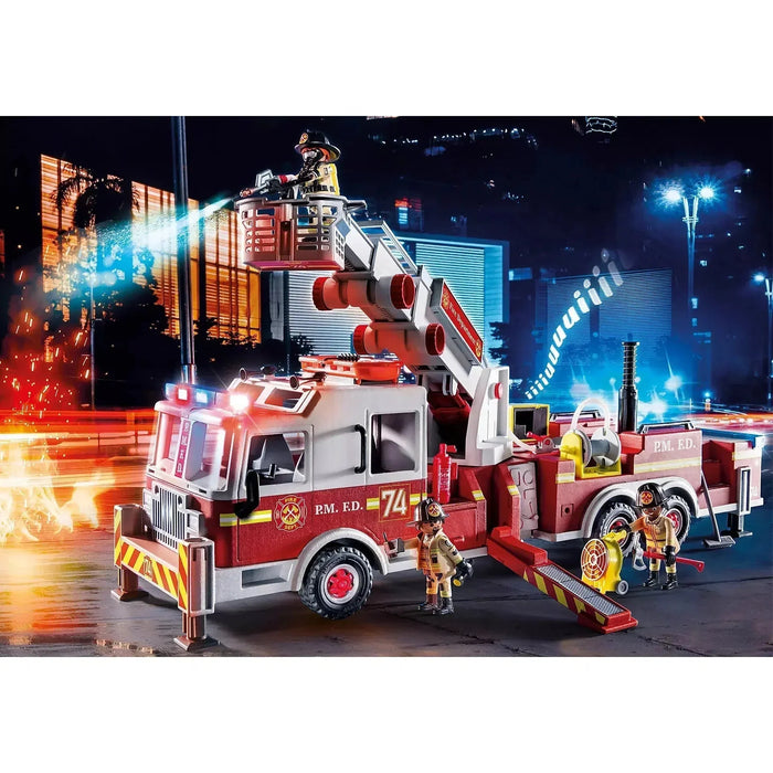 City Action - Rescue Vehicles: Fire Engine with Tower Ladder - Premium Imaginative Play - Just $109.95! Shop now at Retro Gaming of Denver
