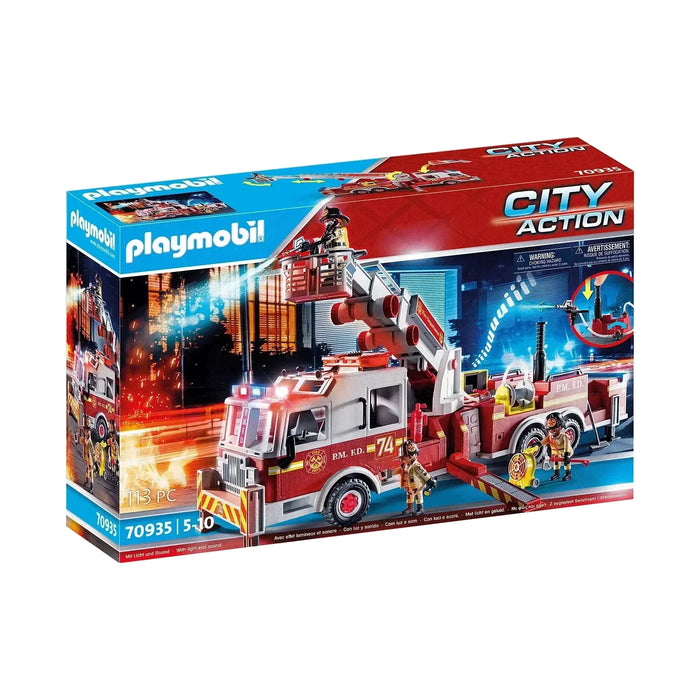 City Action - Rescue Vehicles: Fire Engine with Tower Ladder - Just $109.95! Shop now at Retro Gaming of Denver