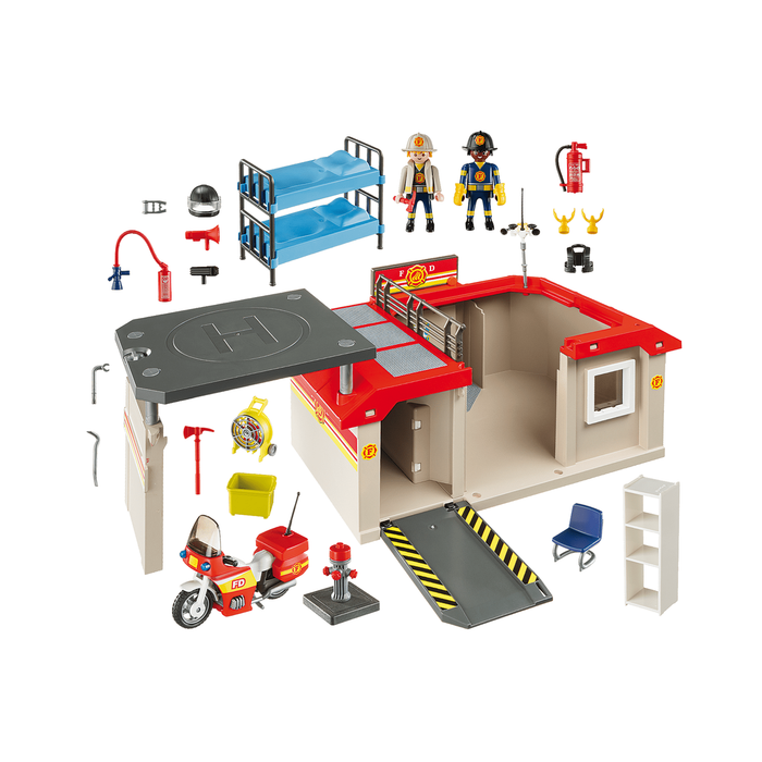 City Action - Take Along Fire Station - Premium Imaginative Play - Just $59.95! Shop now at Retro Gaming of Denver