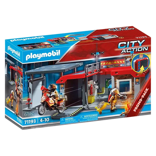 City Action - Take Along Fire Station - Premium Imaginative Play - Just $49.95! Shop now at Retro Gaming of Denver