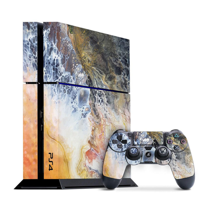 Playstation 4  Oil Paint Series Skins - Premium Playstation 4 - Just $40! Shop now at Retro Gaming of Denver