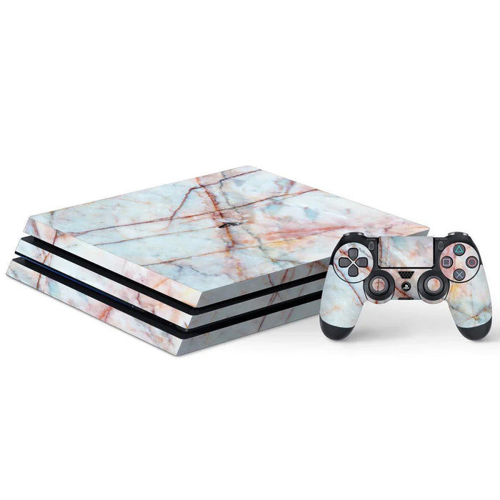 Playstation 4 Pro Marble Series Skins - for just $40! 