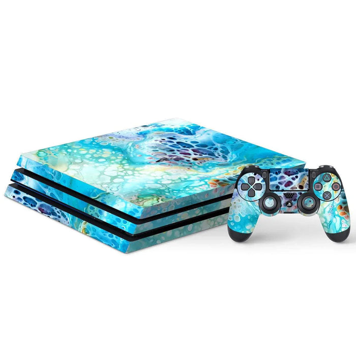 Playstation 4 Pro Oil Paint Series Skins - for just $40! 