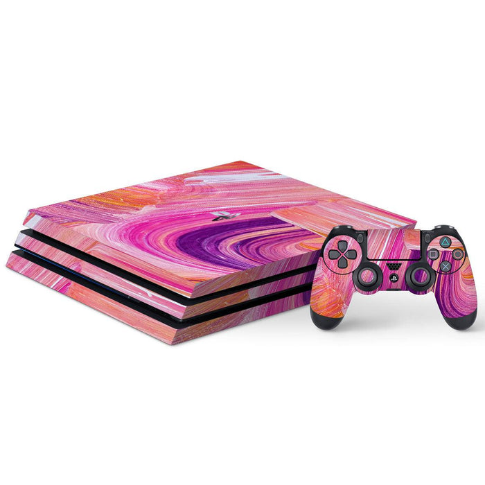 Playstation 4 Pro Oil Paint Series Skins - Just $40! Shop now at Retro Gaming of Denver