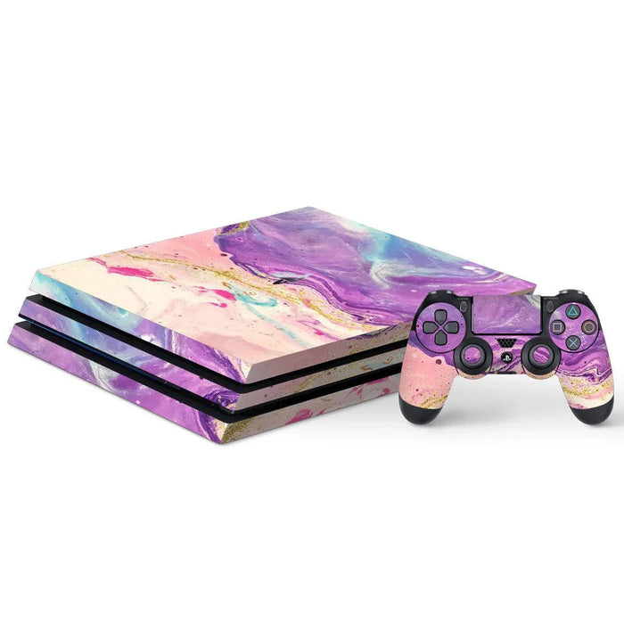 Playstation 4 Pro Oil Paint Series Skins - for just $40! 
