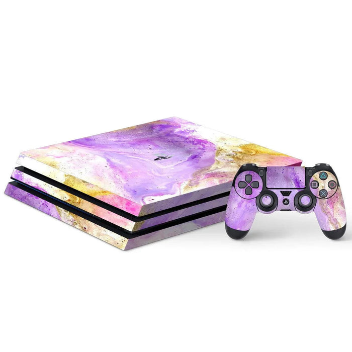 Playstation 4 Pro Oil Paint Series Skins - for just $40! 