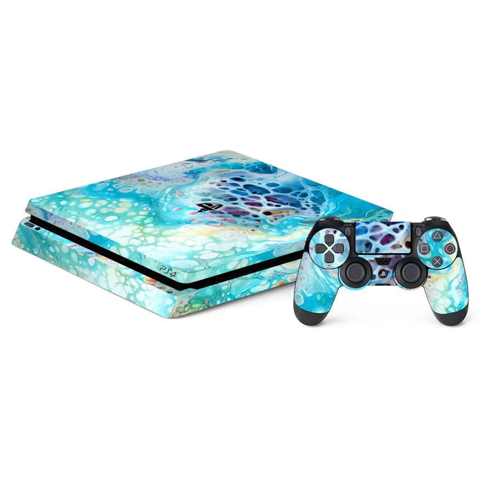 Playstation 4 Slim Oil Paint Series Skins - for just $40! 
