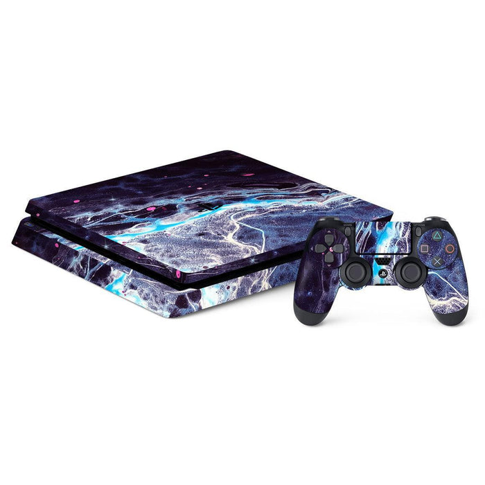 Playstation 4 Slim Oil Paint Series Skins - for just $40! 