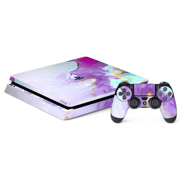 Playstation 4 Slim Oil Paint Series Skins - for just $40! 