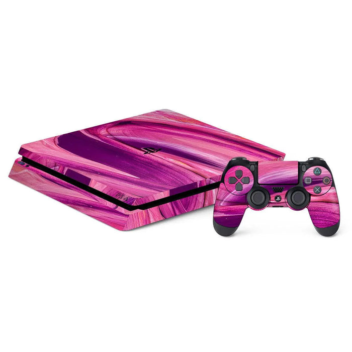Playstation 4 Slim Oil Paint Series Skins - for just $40! 
