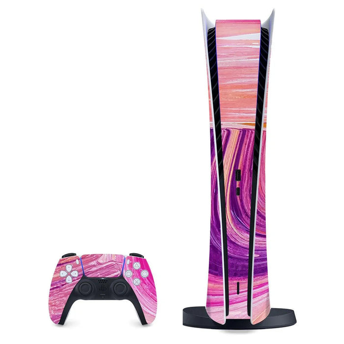 Playstation 5 Digital Oil Paint Series Skins - for just $43! 