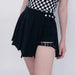 Pleated Gothic Mini Skirt – High Waist Punk Cosplay Shorts - for just $54.95! 