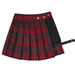 Pleated Gothic Mini Skirt – High Waist Punk Cosplay Shorts - for just $57.95! 