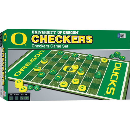 Oregon Ducks Checkers Board Game - Just $19.99! Shop now at Retro Gaming of Denver