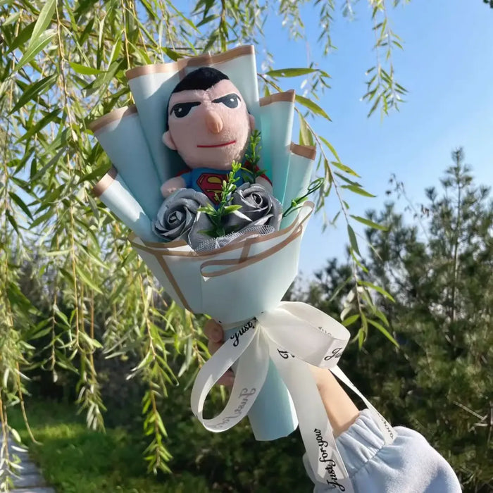 Superhero Plush Bouquet – Spider-Man & Captain America Gift Set - for just $29.95! 