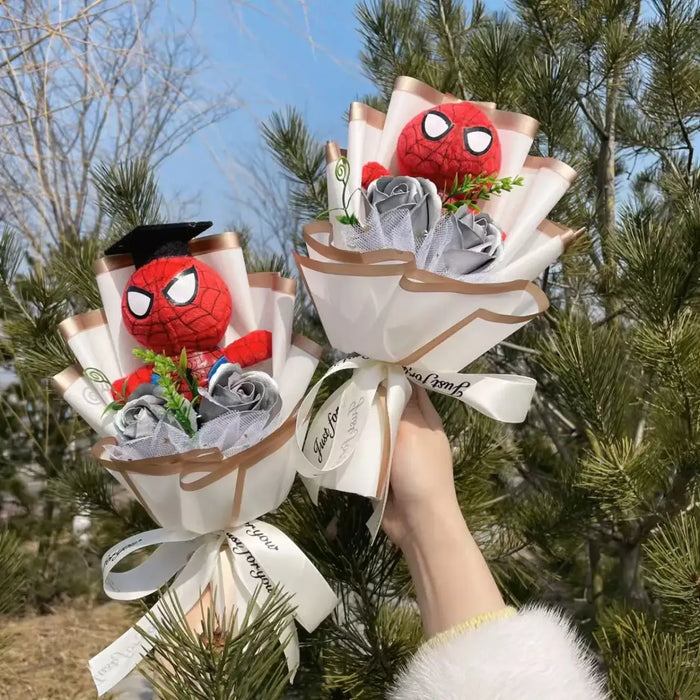 Superhero Plush Bouquet – Spider-Man & Captain America Gift Set - for just $29.95! 