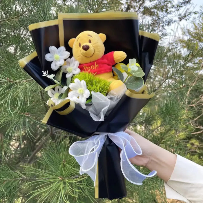 Kawaii Eeyore & Flower Plush Bouquet – Cute Valentine’s or Birthday Gift - for just $25.95! 