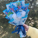 Kawaii Stitch Plush Bouquet – Blue Cartoon Action Figure Gift Set - for just $34.95! 