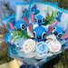 Kawaii Stitch Plush Bouquet – Blue Cartoon Action Figure Gift Set - for just $31.95! 