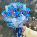 Kawaii Stitch Plush Bouquet – Blue Cartoon Action Figure Gift Set - for just $31.95! 