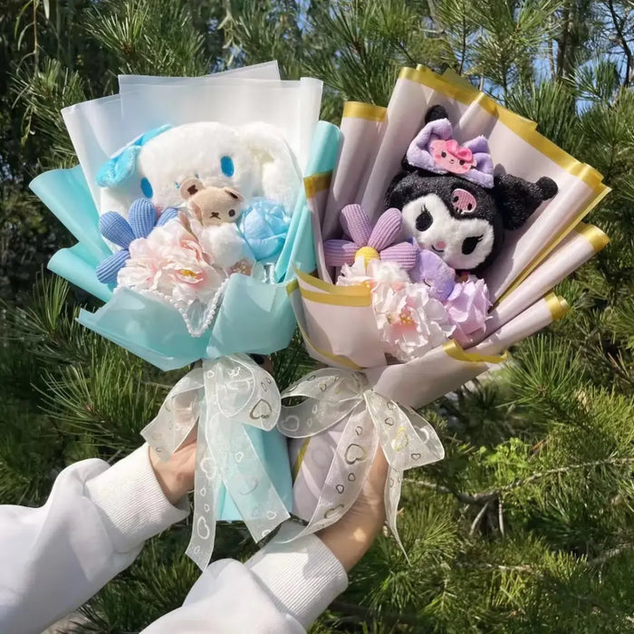 Kawaii My Melody & Hello Kitty Plush Bouquet – Sanrio Gift Flowers - for just $25.95! 