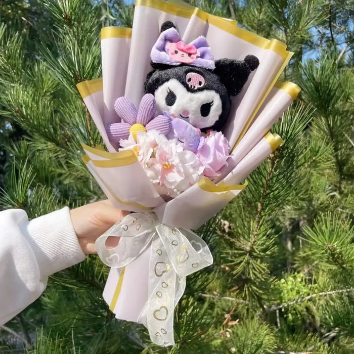 Kawaii My Melody & Hello Kitty Plush Bouquet – Sanrio Gift Flowers - for just $25.95! 
