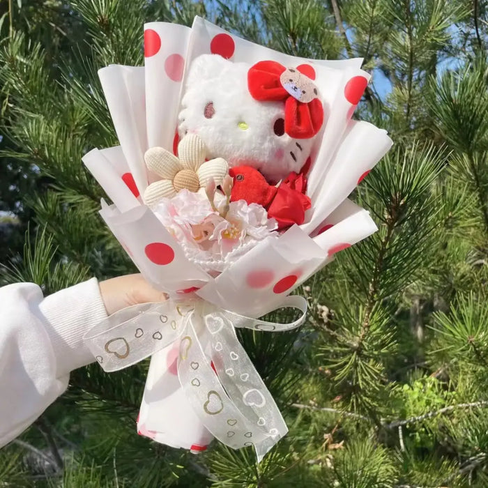 Kawaii My Melody & Hello Kitty Plush Bouquet – Sanrio Gift Flowers - for just $25.95! 