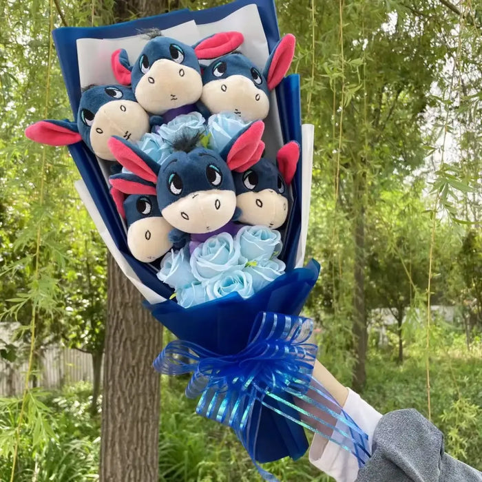 Winnie the Pooh Plush Bouquet – Handmade Gift with Eeyore & Tigger - for just $28.95! 
