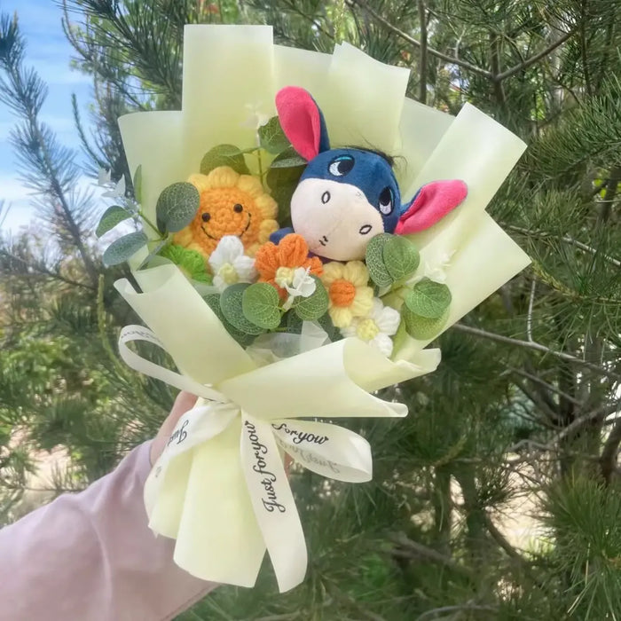 Winnie the Pooh Plush Bouquet – Handmade Gift with Eeyore & Tigger - for just $28.95! 