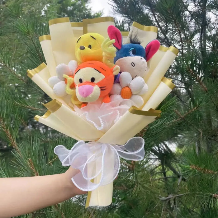 Winnie the Pooh Plush Bouquet – Handmade Gift with Eeyore & Tigger - for just $28.95! 