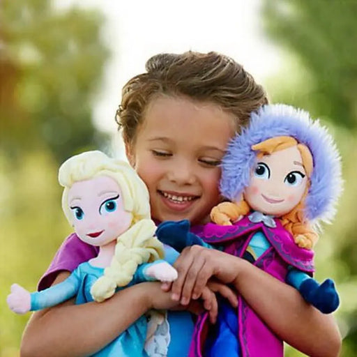 50cm Frozen Elsa & Anna Plush Dolls – Princess Stuffed Toy Gift - for just $26.95! 