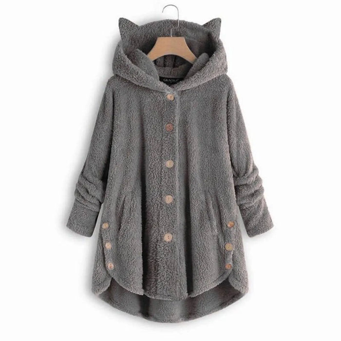 Women's Plush Kawaii Coat - for just $35.97! 