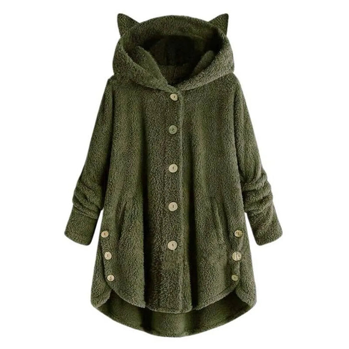 Women's Plush Kawaii Coat - for just $35.97! 